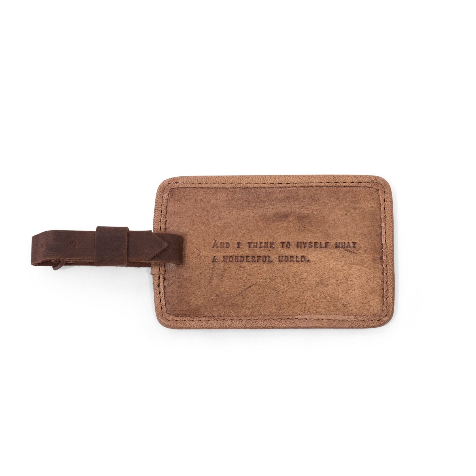 Sugarboo & Co. Sugarboo Leather Luggage Tag-