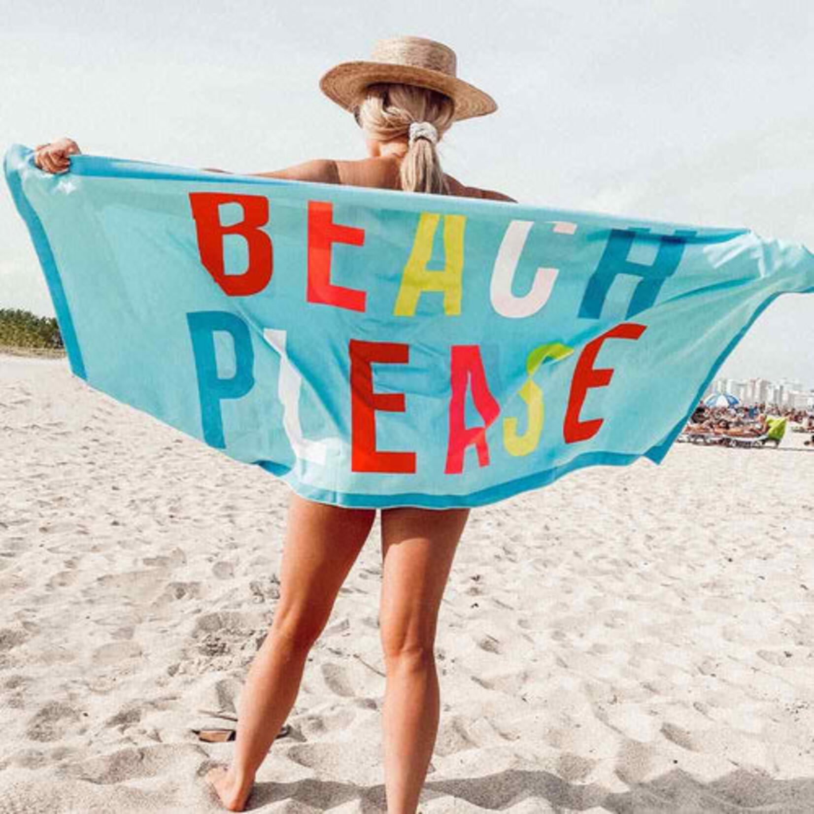 Katydid Katydid Beach Towel