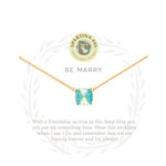 Spartina Spartina Sea La Vie Be Marry/Something Blue 18" Necklace