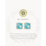 Spartina Spartina Sea La Vie Be Marry/Something Blue Stud Earrings