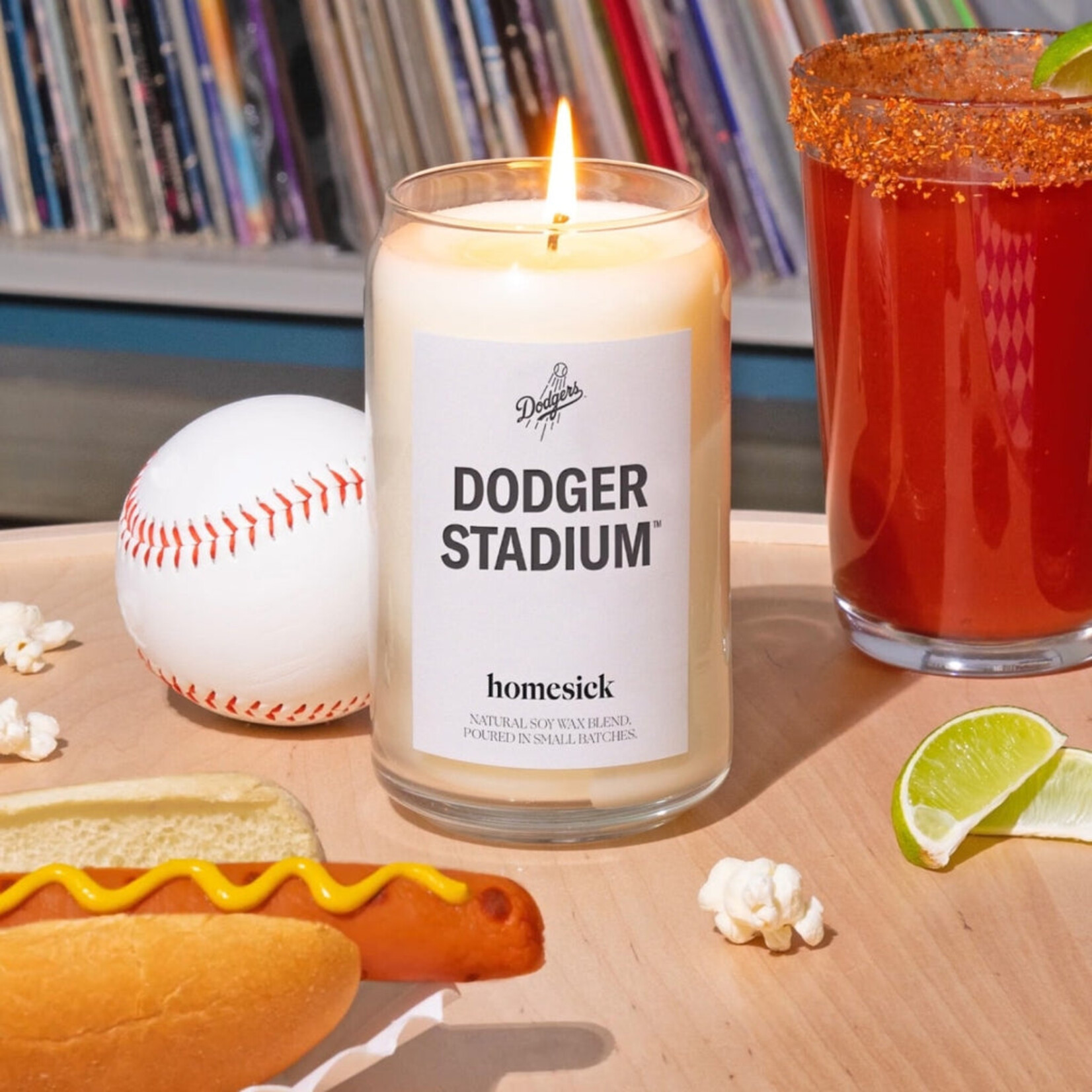 Homesick Homesick Dodger Stadium Candle