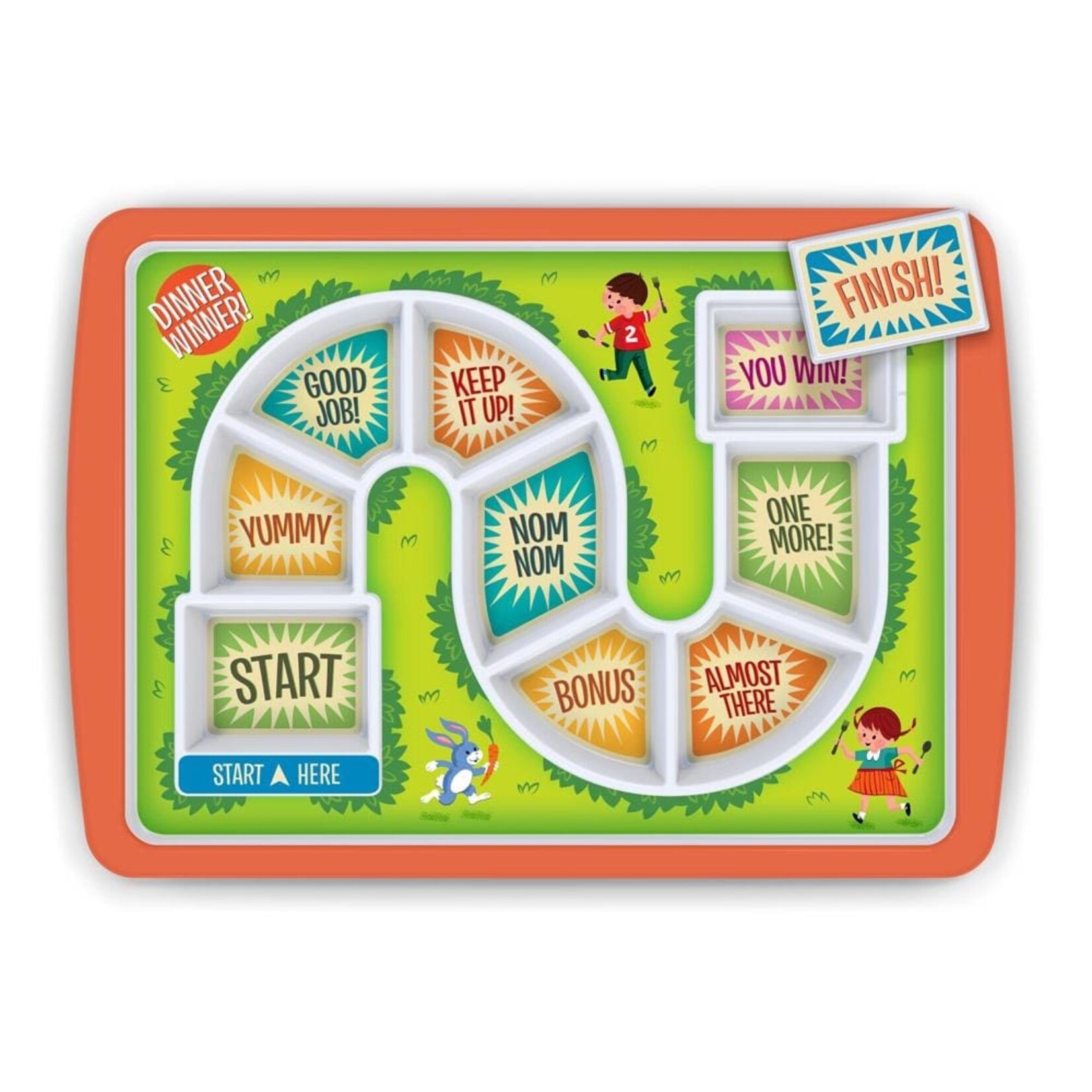 Fred & Friends Dinner Winner Kid's Dinner Tray