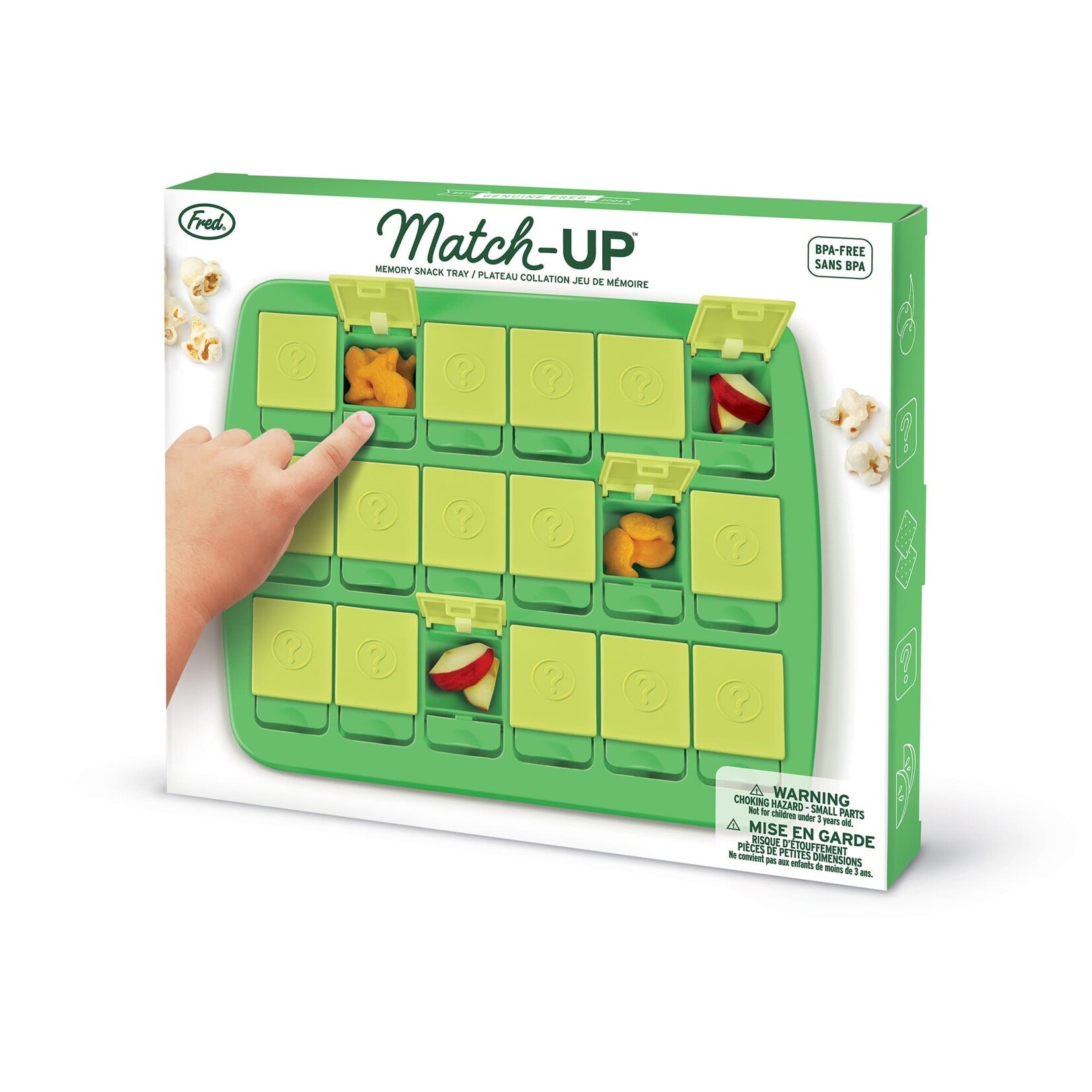 Fred & Friends Match Up Memory Snack Tray