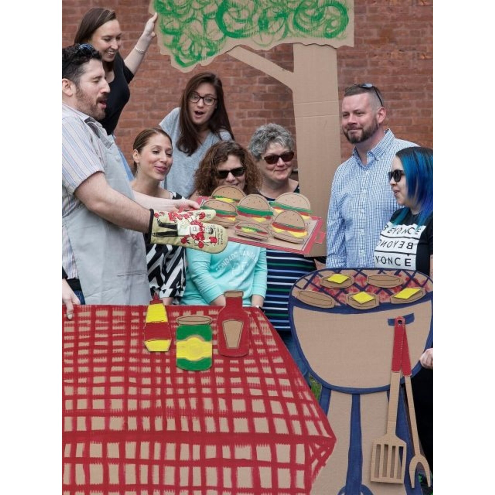 Blue Q Blue Q I'll Feed All You Fuckers Oven Mitt