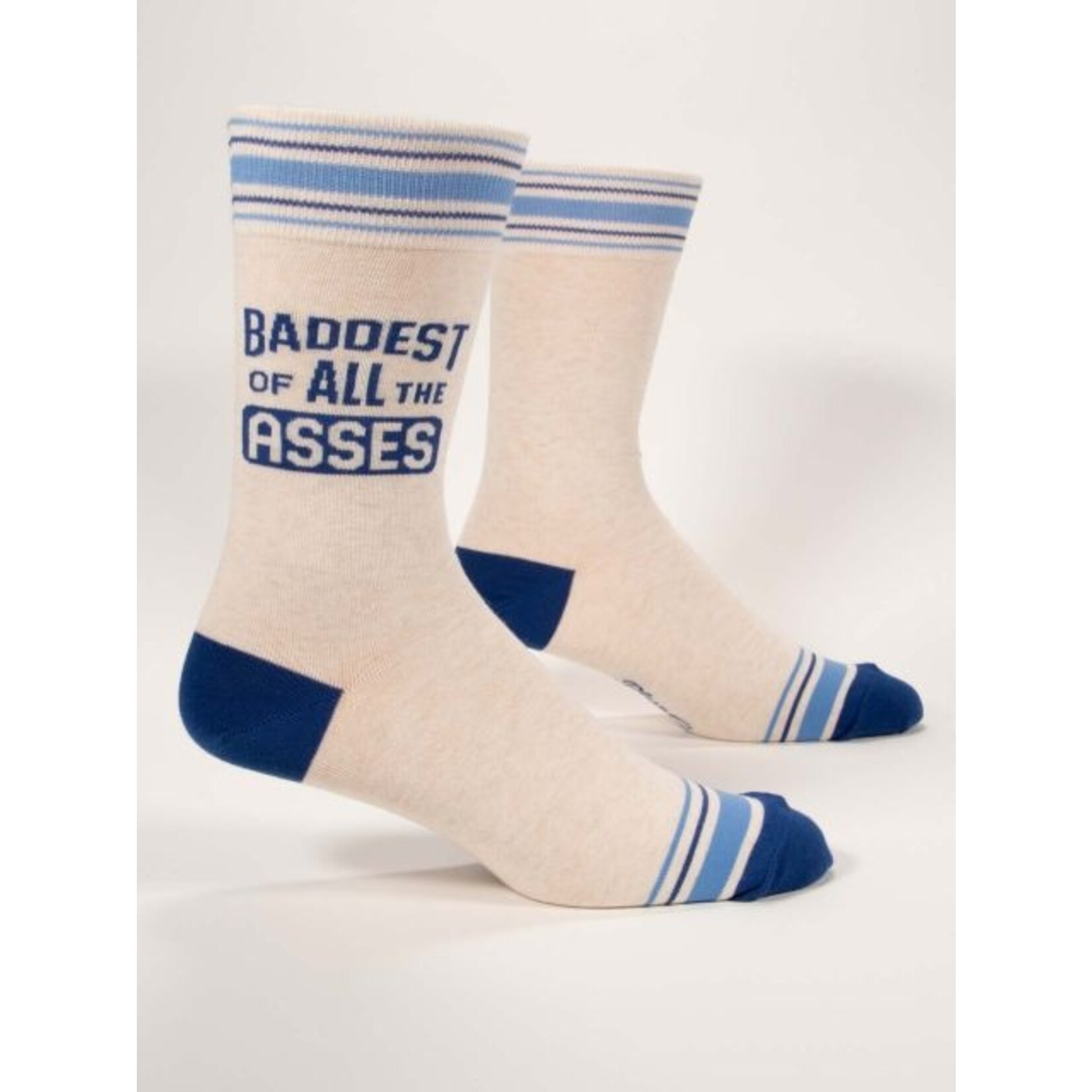 Blue Q Blue Q Baddest Of All The Asses Men's Socks