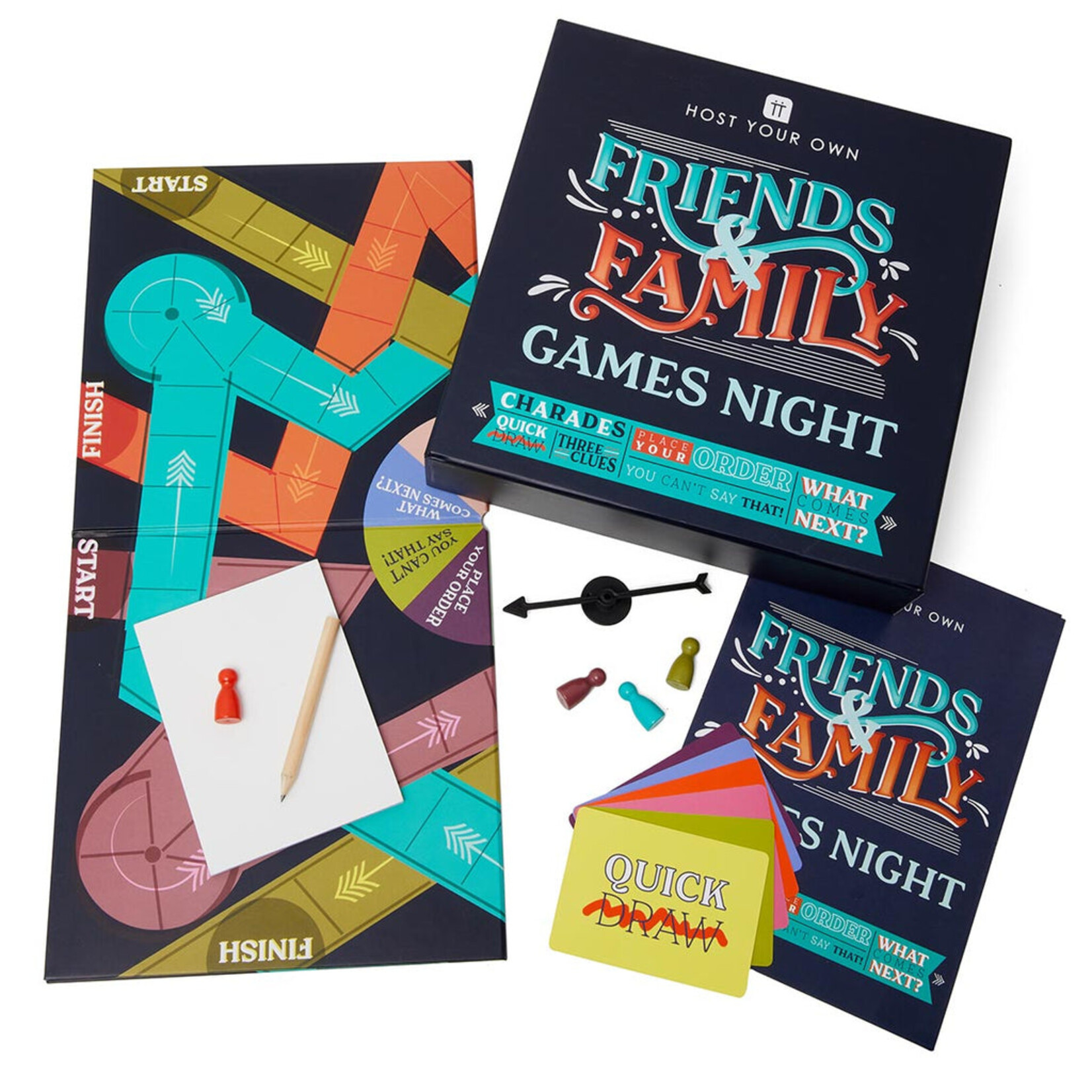Talking Tables Host Your Own Friends & Family Games Night