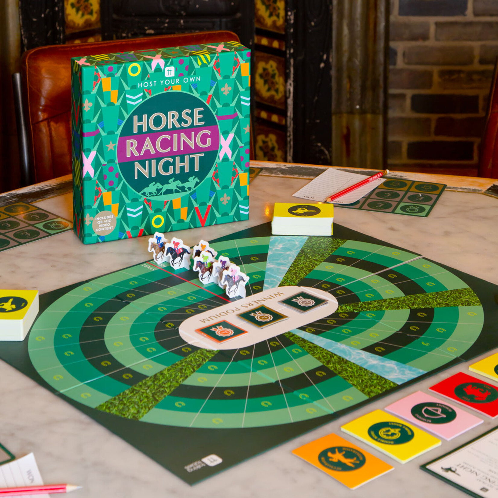 Talking Tables Host Your Own Horse Racing Night Game