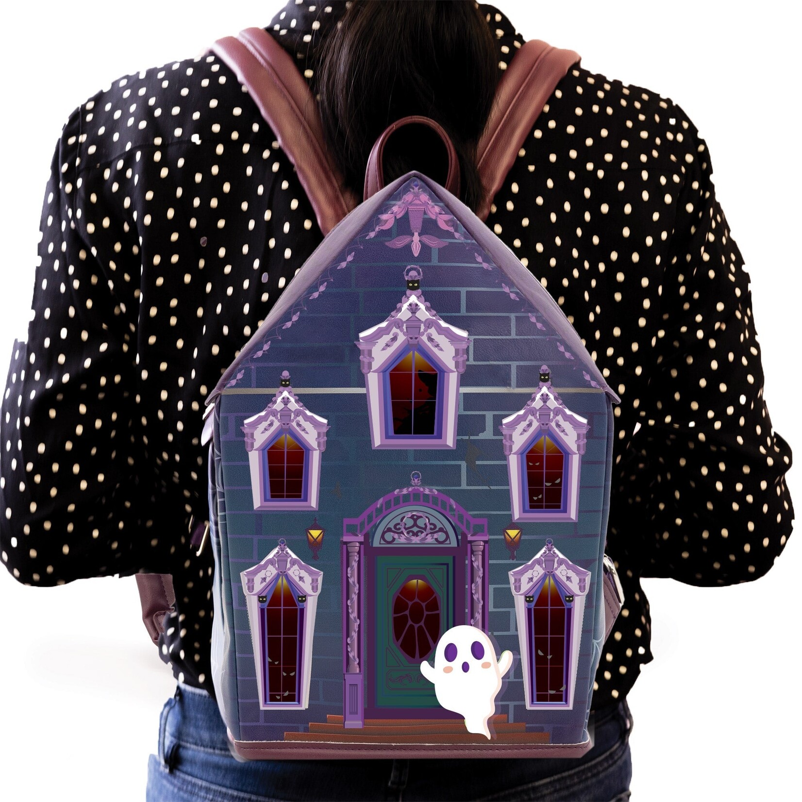Bewaltz/SASA, Inc Glow-in-the-Dark Haunted House Backpack