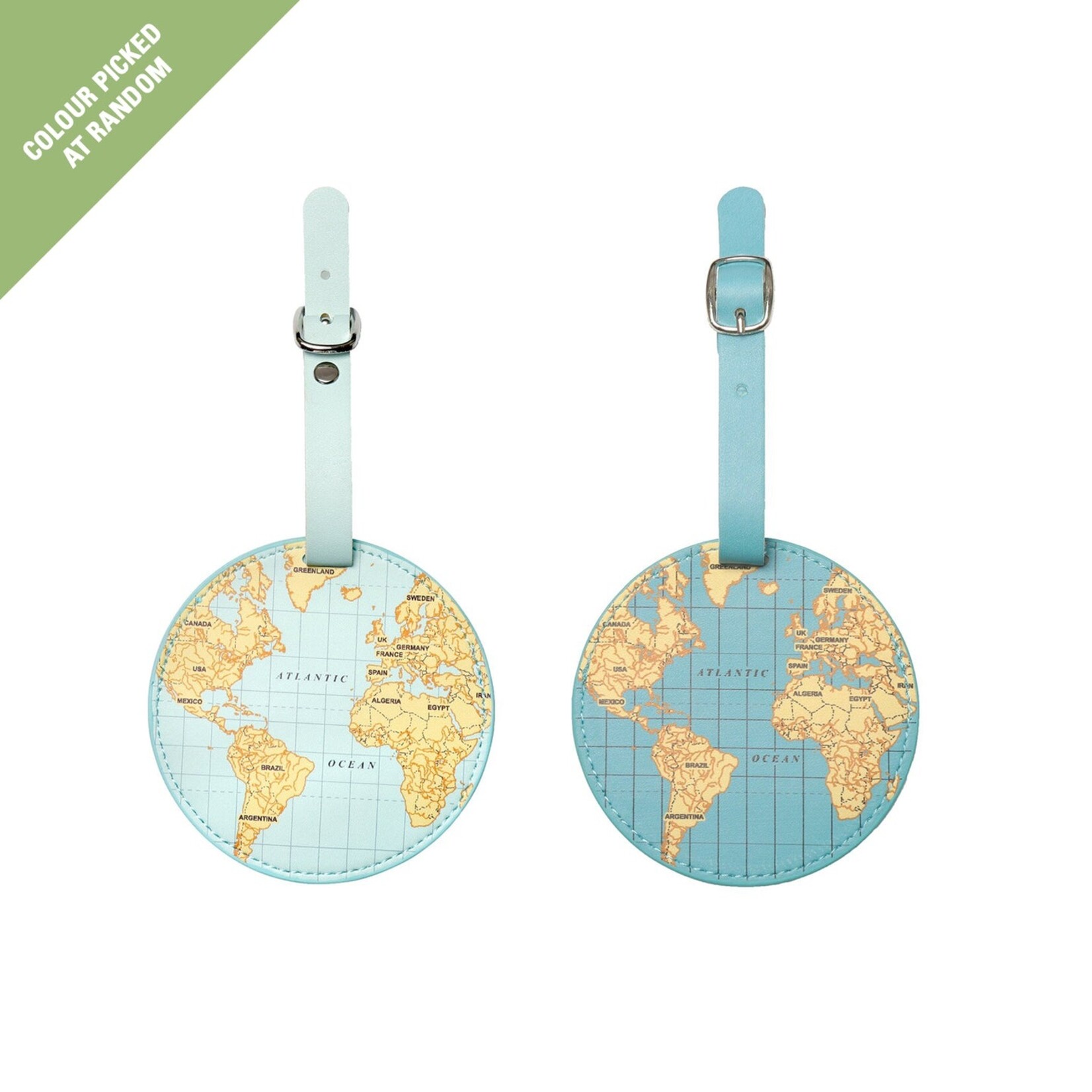 Kikkerland World Traveler Luggage Tag