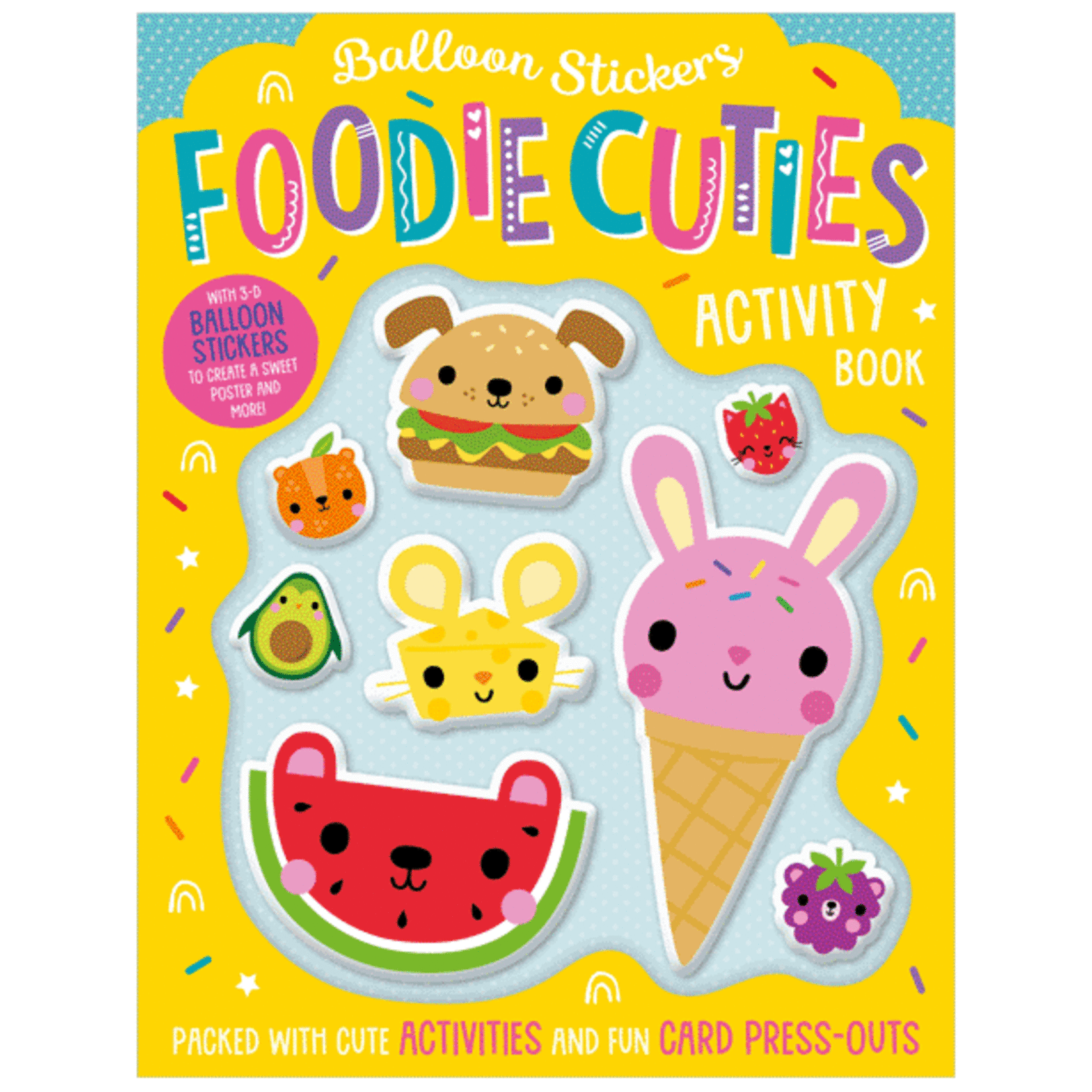 Scholastic Balloon Stickers Foodie Cuties