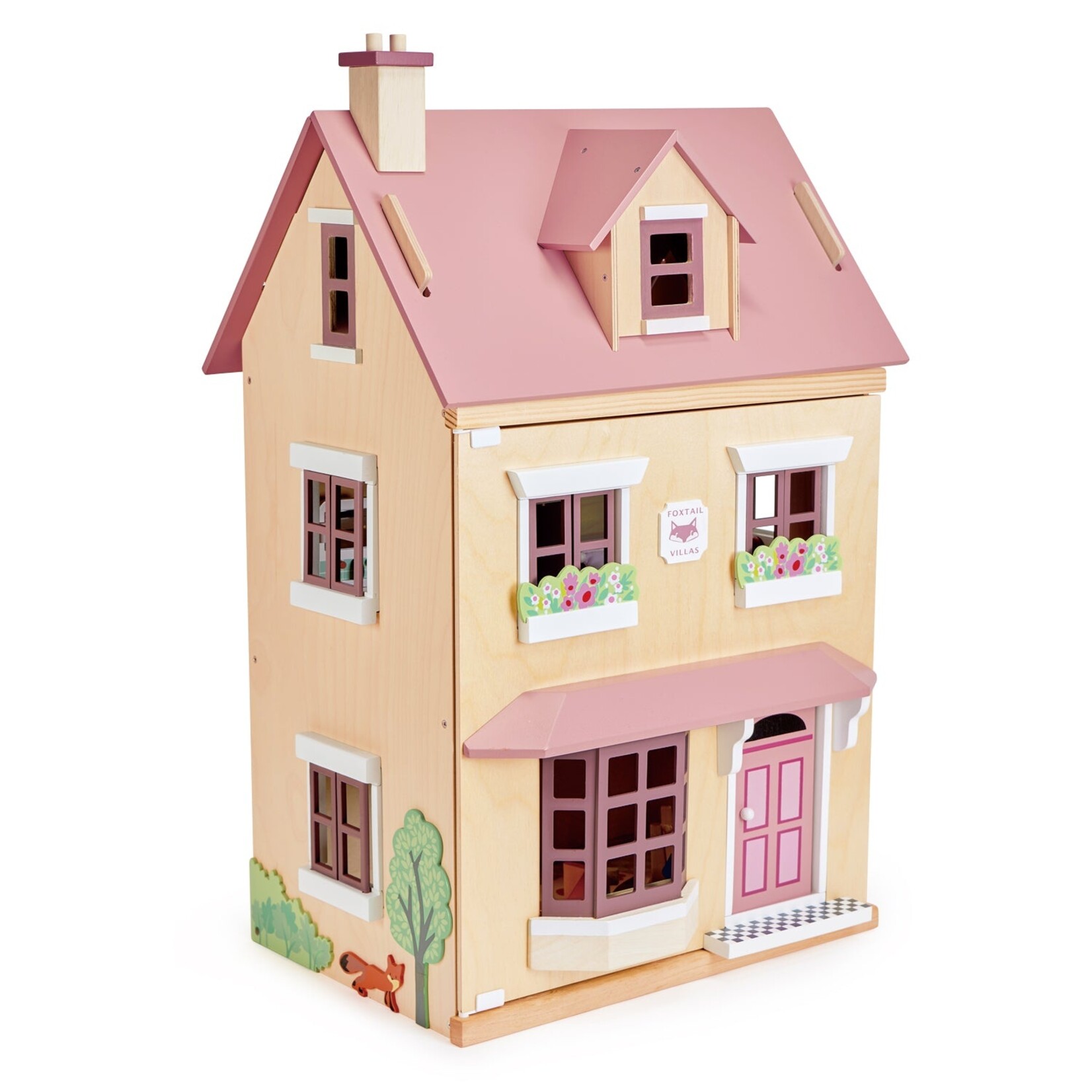 Tender Leaf Groups Tender Leaf Foxtail Villa Wooden Dollhouse w/Furniture