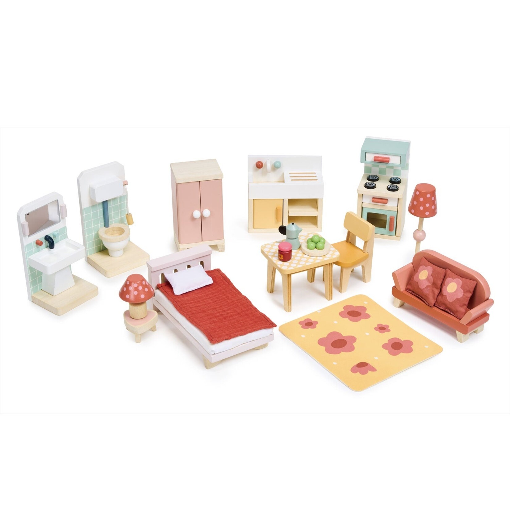 Tender Leaf Groups Tender Leaf Foxtail Villa Wooden Dollhouse w/Furniture