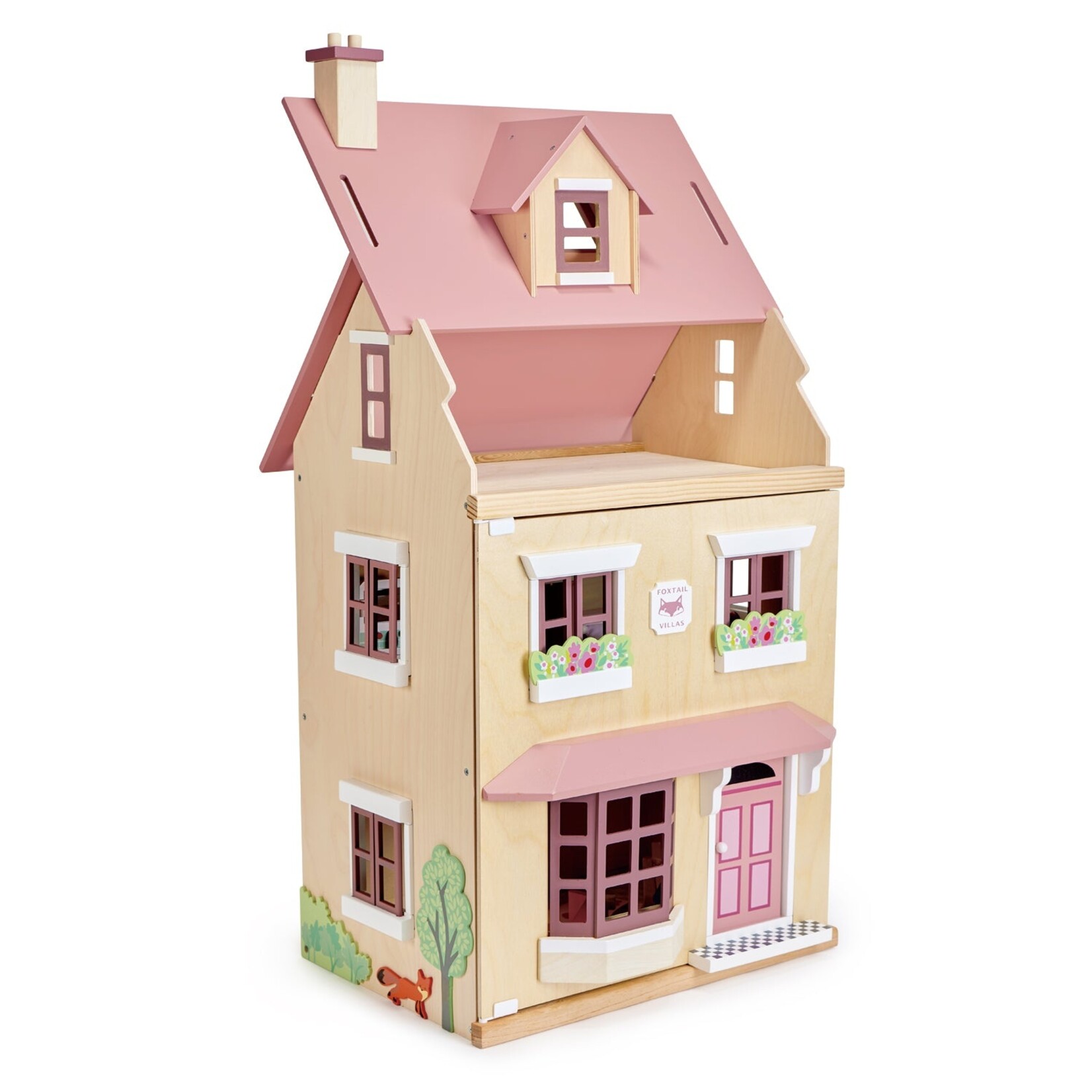 Tender Leaf Groups Tender Leaf Foxtail Villa Wooden Dollhouse w/Furniture