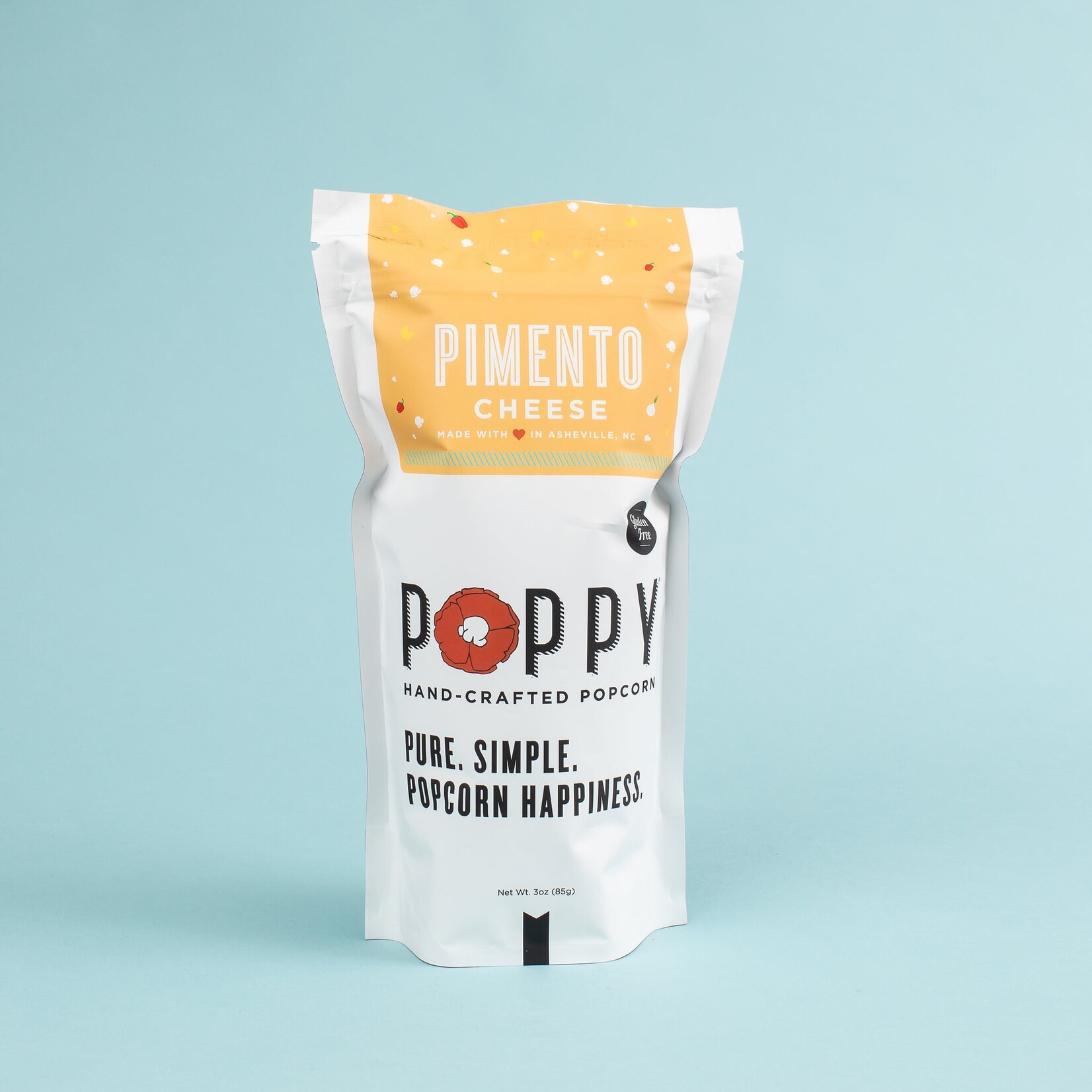 Poppy Handcrafted Popcorn Poppy Hand-crafted Pimento Cheese Popcorn
