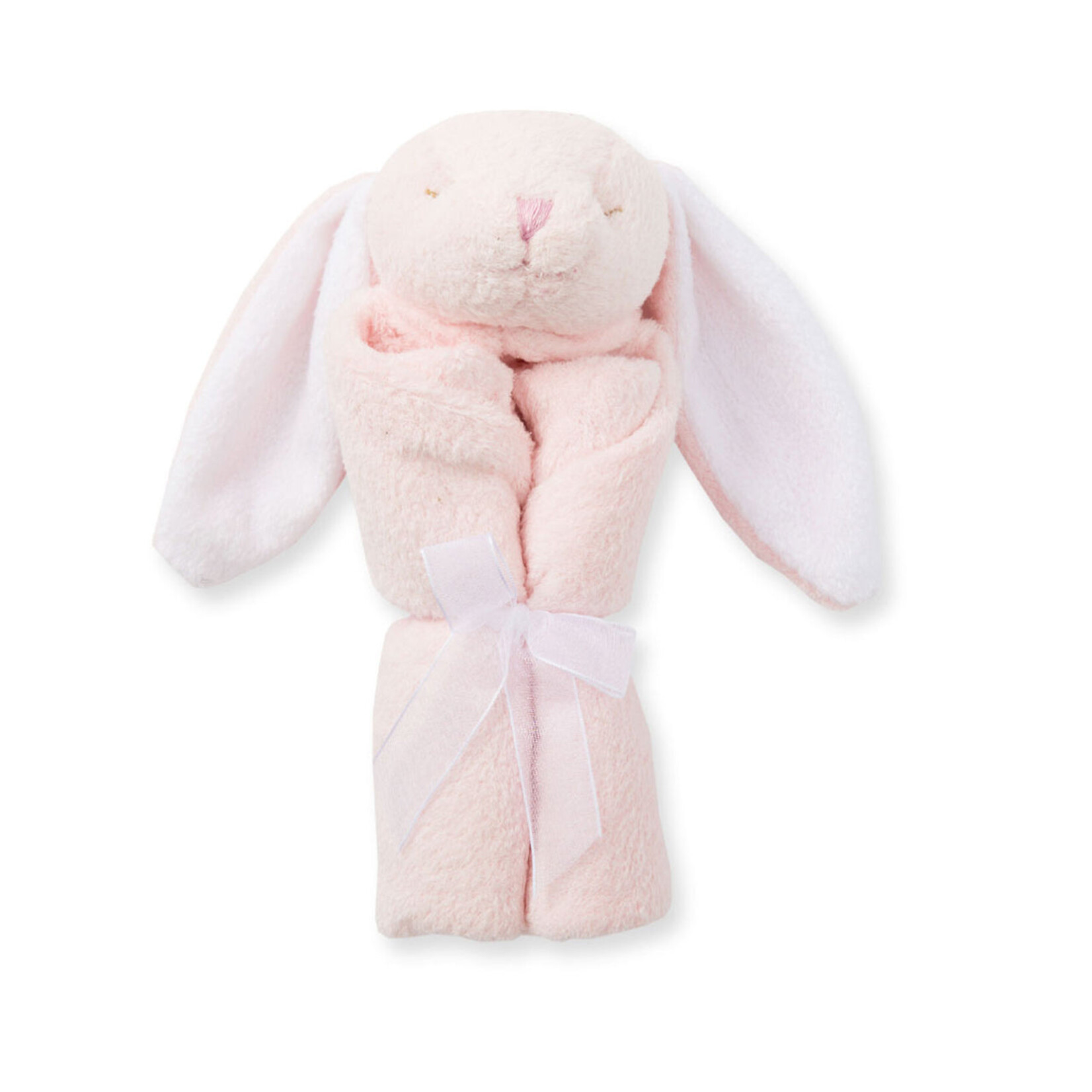 Angel Dear Angel Dear Pink Bunny Lovie Blankie