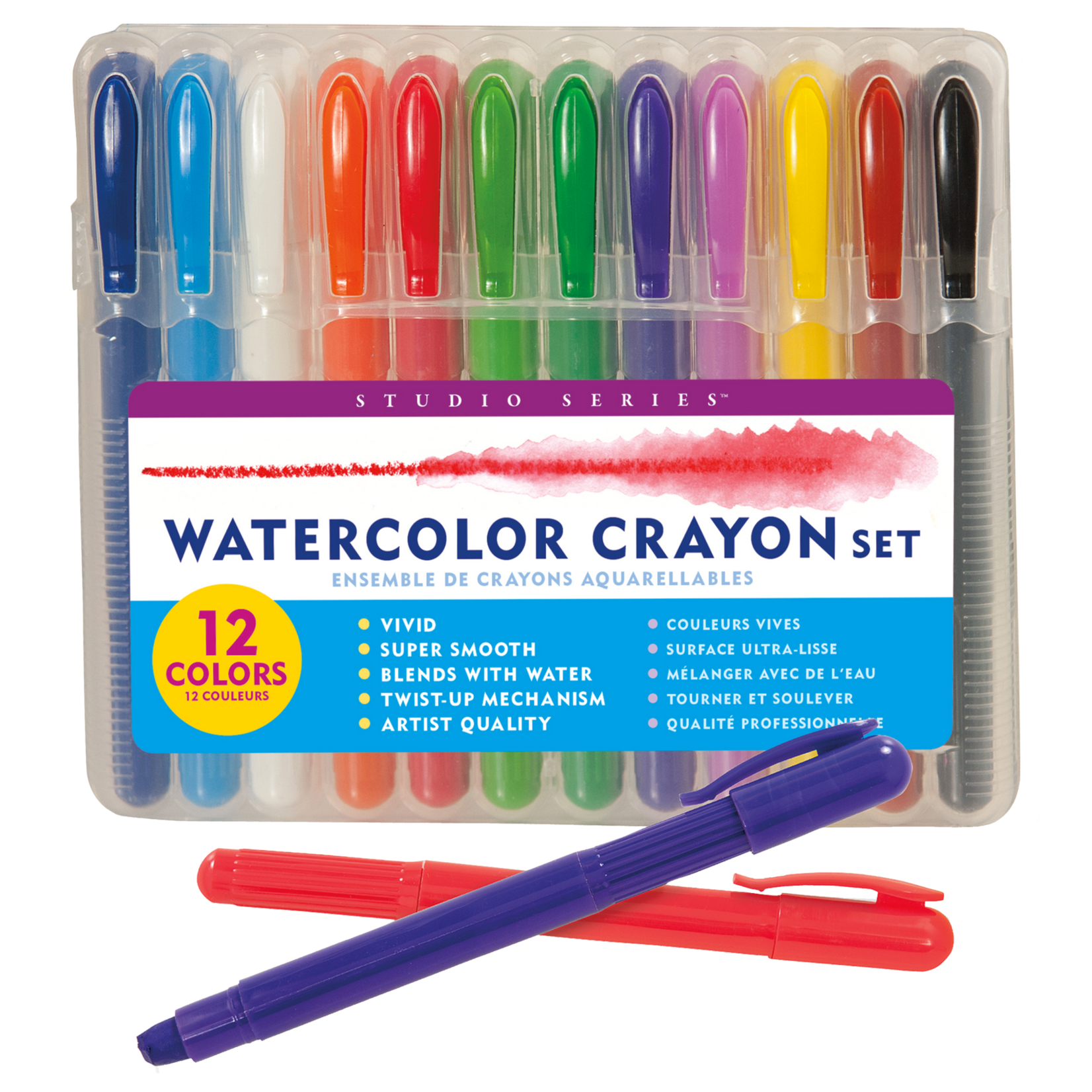 Peter Pauper Press Studio Series Watercolor Crayons