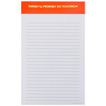 Chez Gagne Things I'll Probably Do Tomorrow Notepad