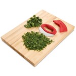 HIC Harold Import Co HIC Kitchen Soft-Grip Rocking Salad & Herb Chopper