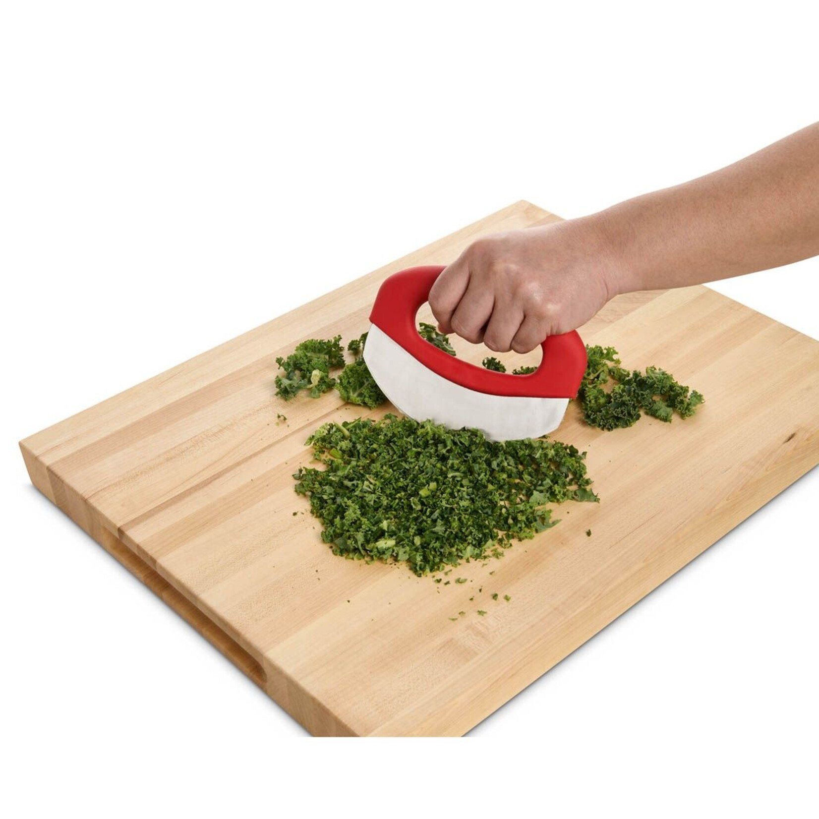 HIC Harold Import Co HIC Kitchen Soft-Grip Rocking Salad & Herb Chopper