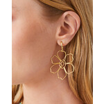 Spartina Granny Flower Earrings Gold