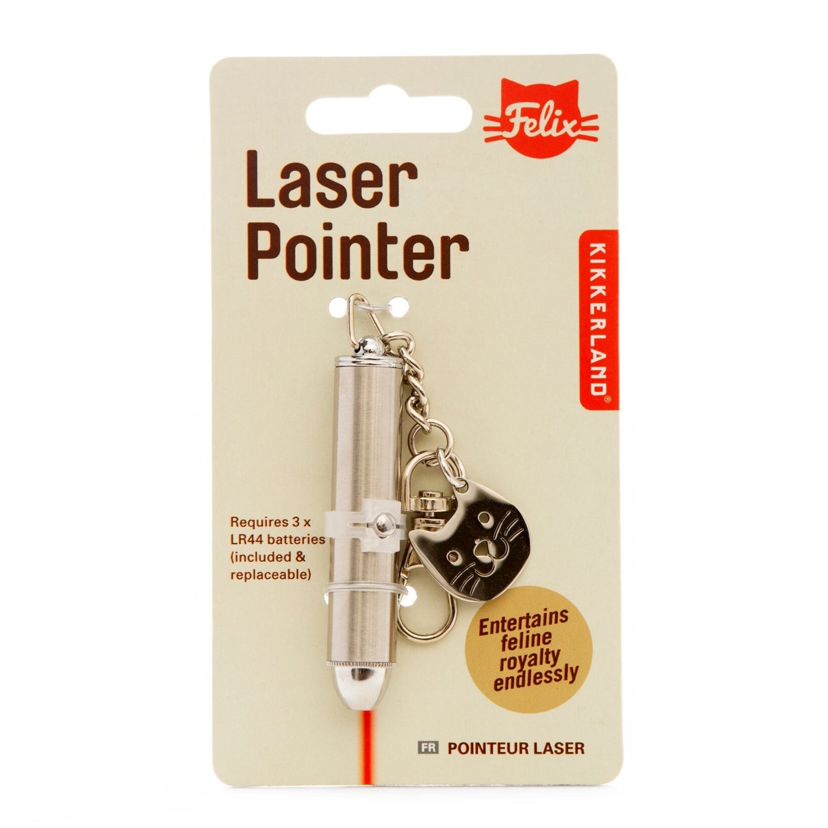 Kikkerland Rechargeable Laser Pointer