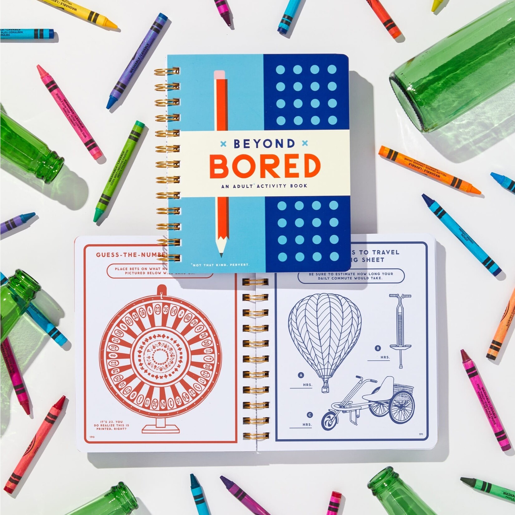 Hachette Book Group Beyond Bored Adult Activity Book