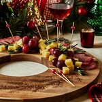 Two's Company Holiday Wreath Charcuterie Board