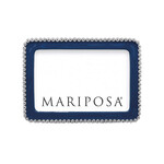 Mariposa Mariposa Beaded Blue 4x6 Frame