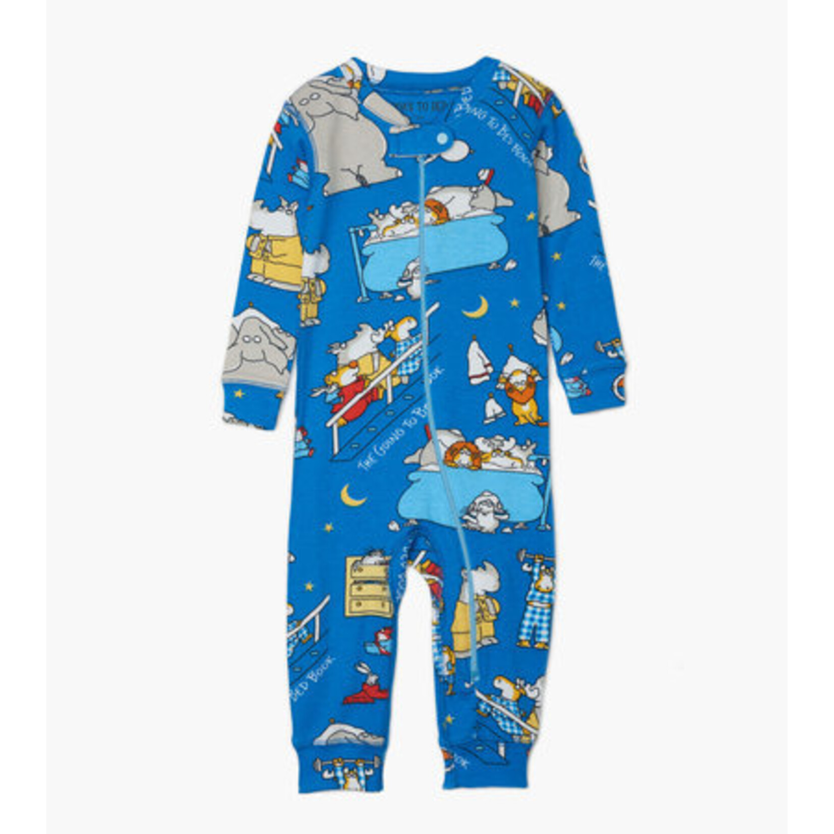 Hatley Going to Bed Book & Baby Coverall Set