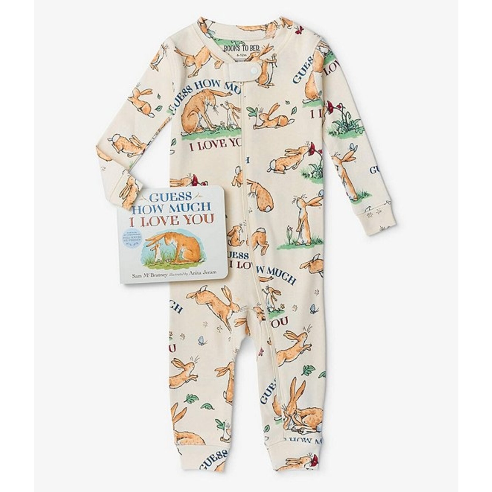 Hatley Guess How Much I Love You & Baby Coverall Set -