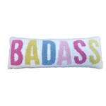 Totalee Gift Badass Large Lumbar Hook Loop Pillow