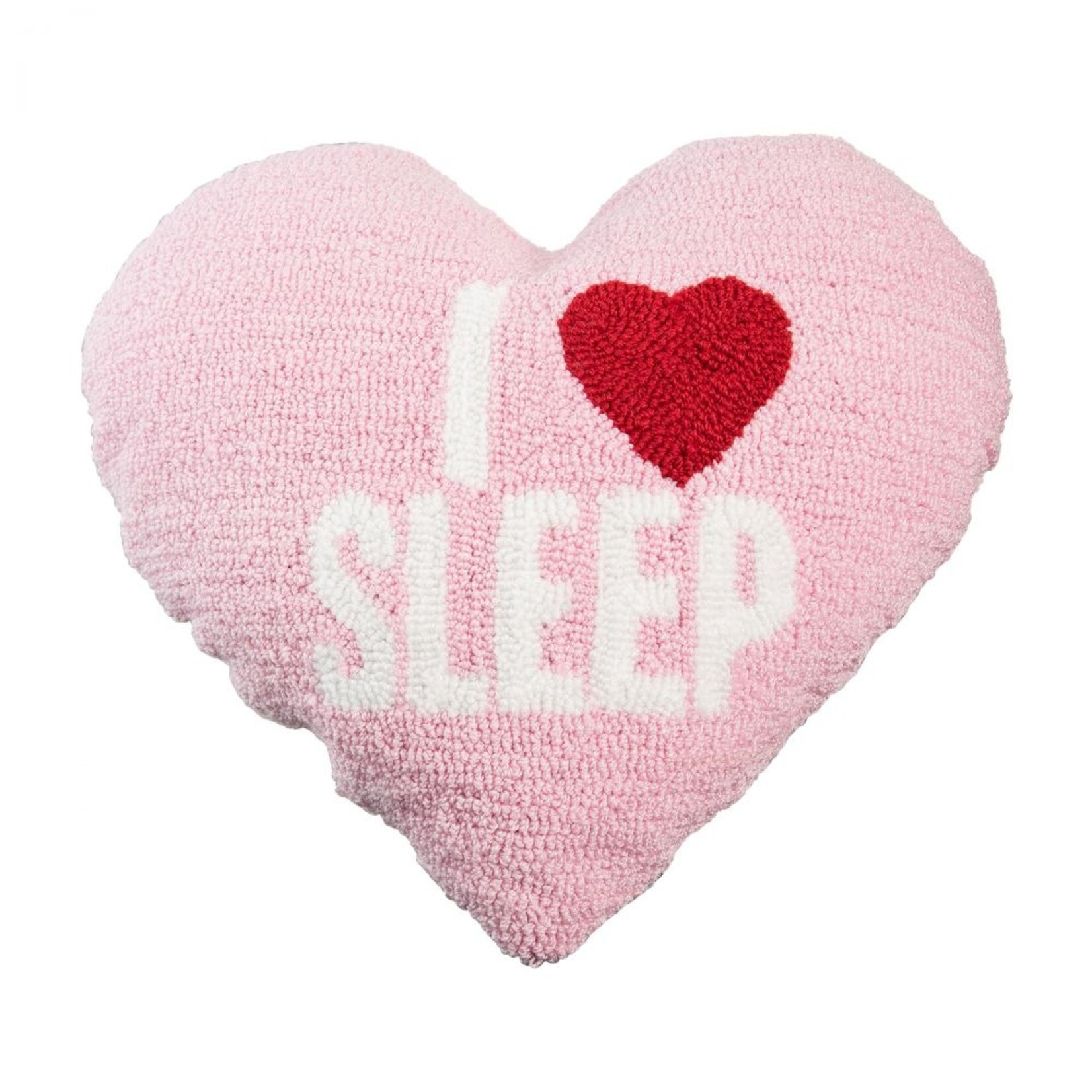 Totalee Gift I Heart Sleep Hook Loop Pillow