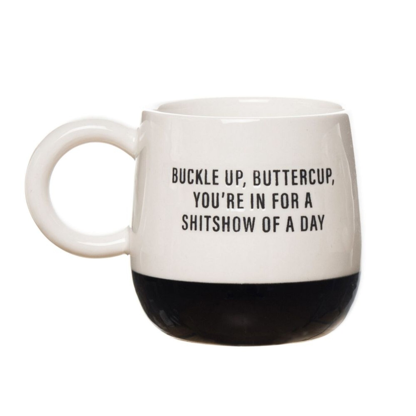 Totalee Gift Buckle Up Buttercup Ceramic Mug