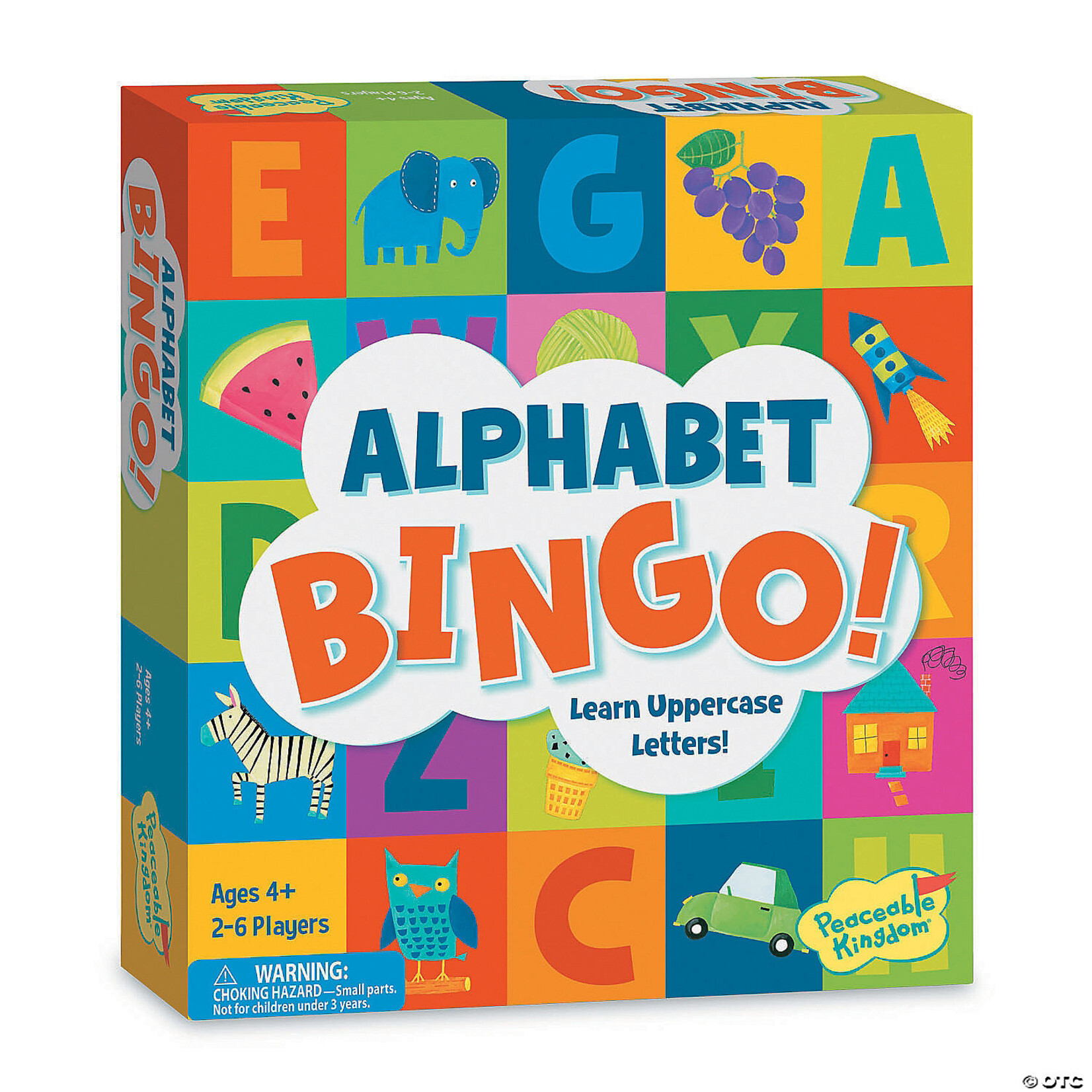 MW Wholesale Alphabet Bingo Board Game