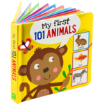 Peter Pauper Press My First 101 ANIMALS Board Book