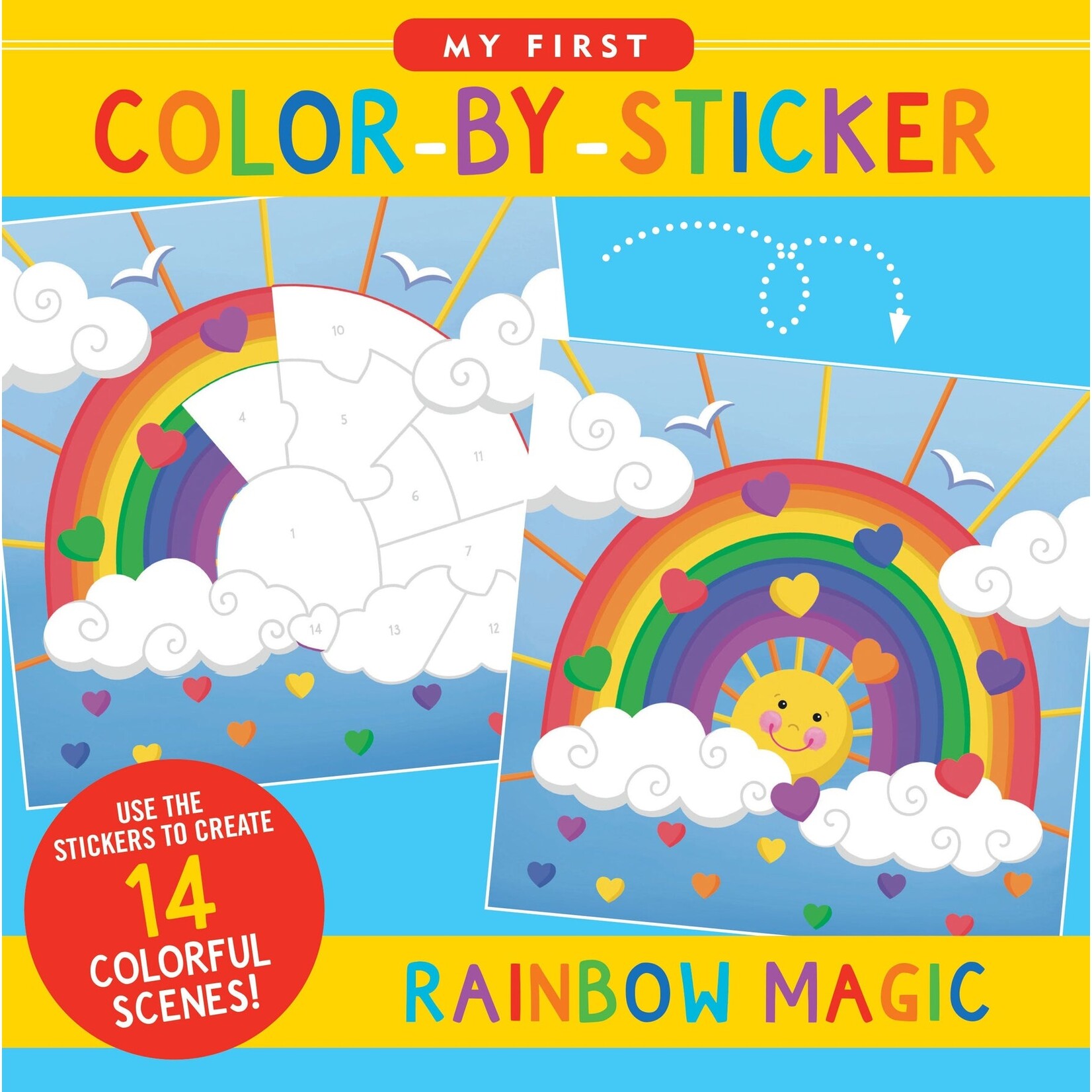 Peter Pauper Press My First Color-by-Sticker Book