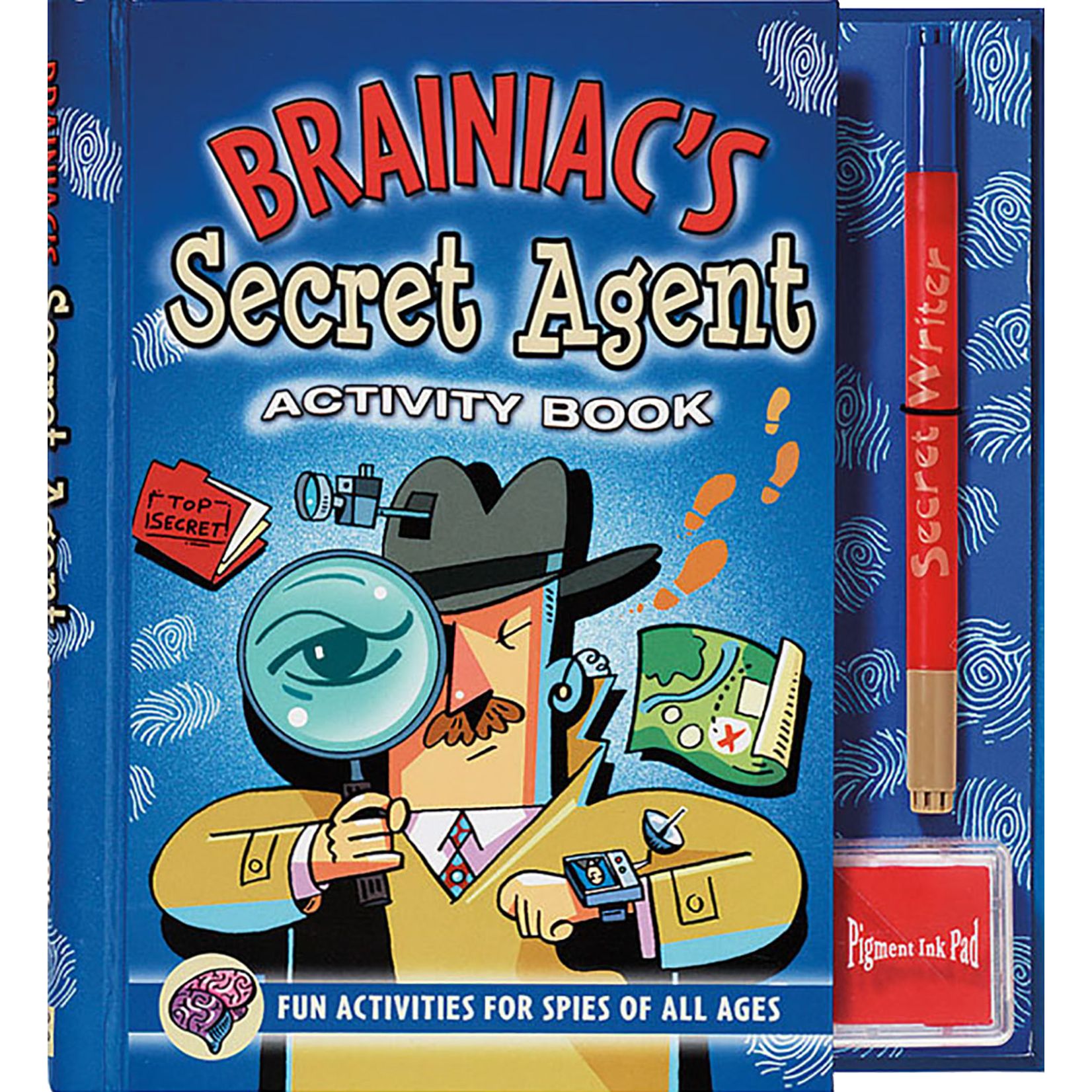 Peter Pauper Press Brainiac's Secret Agent Activity Book