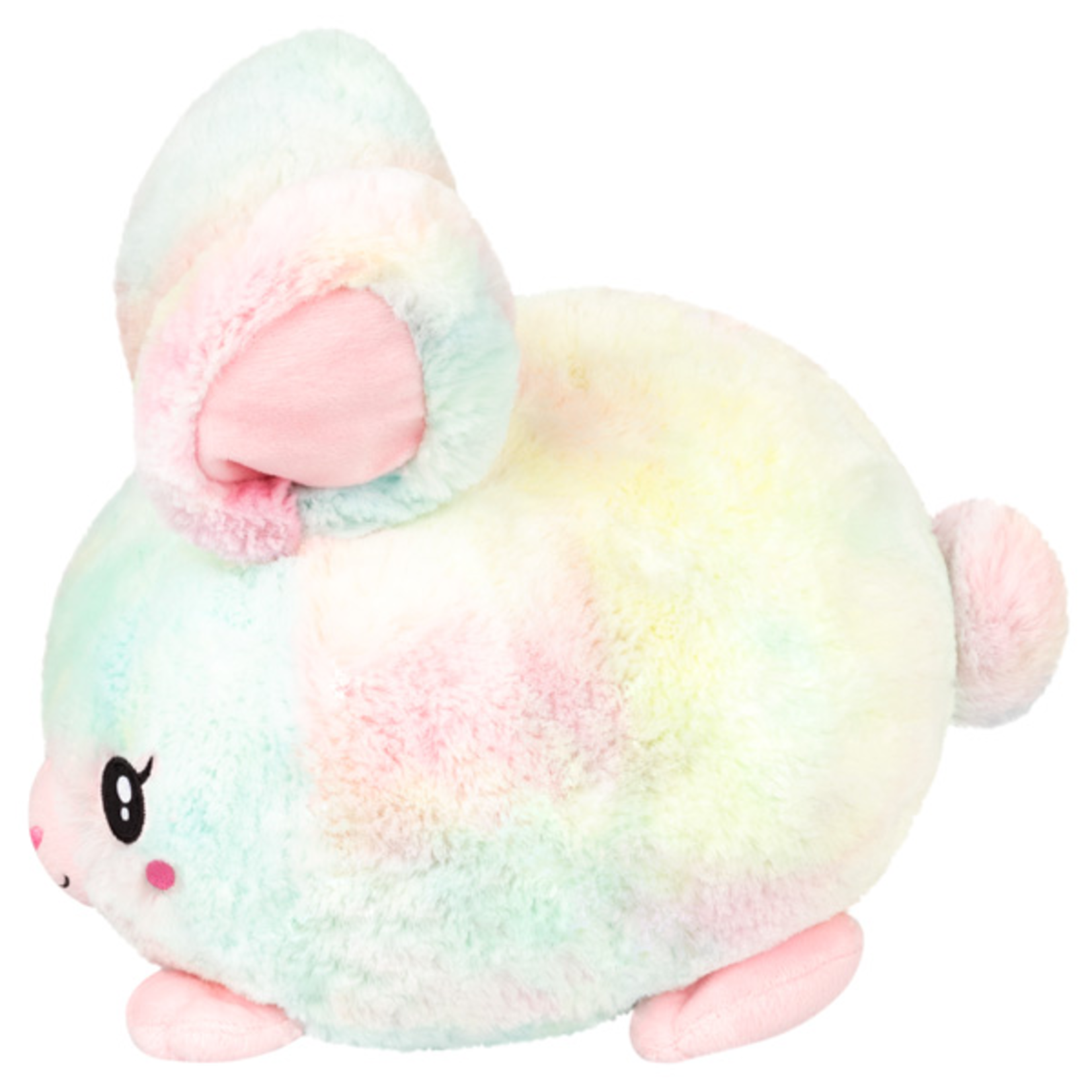 Squishable Mini Squishable Fluffy Bunny -Pastel Tie Dye