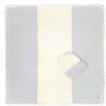 Kashwere Kaswere Baby Blanket Center Stripe with Cap