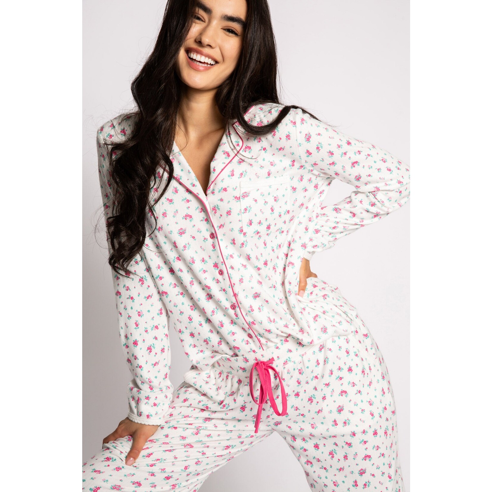 P.J. Salvage P.J. Salvage Vin Remix Long Sleeve Top