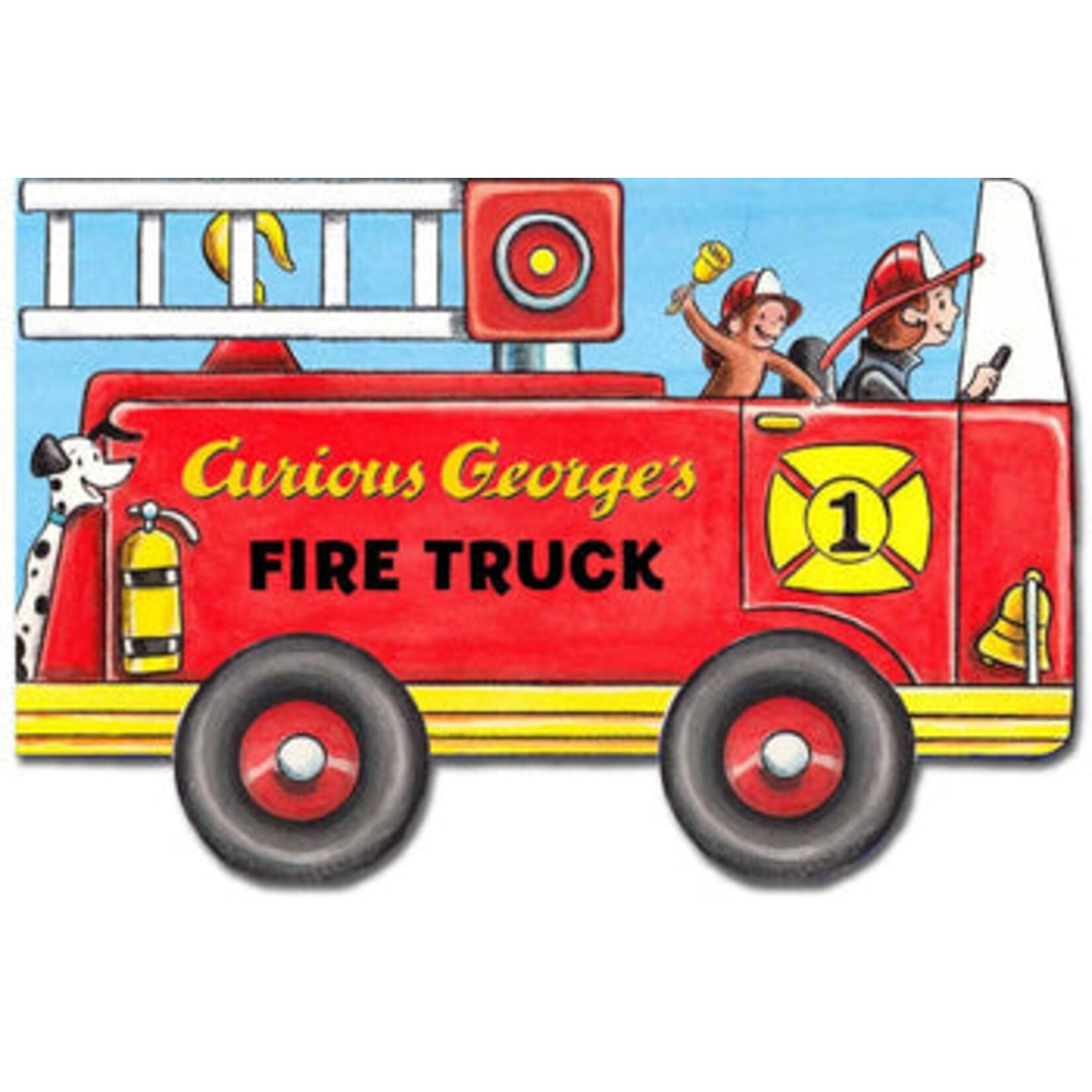 Harper Collins Curious George's Fire Truck (Mini Movers Shaped Board Books)