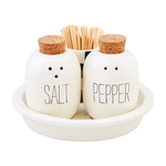 Mud Pie Bistro Salt Pepper Toothpick Set