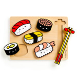 Hachette Book Group Sushi Friends Wooden Puzzle Tray