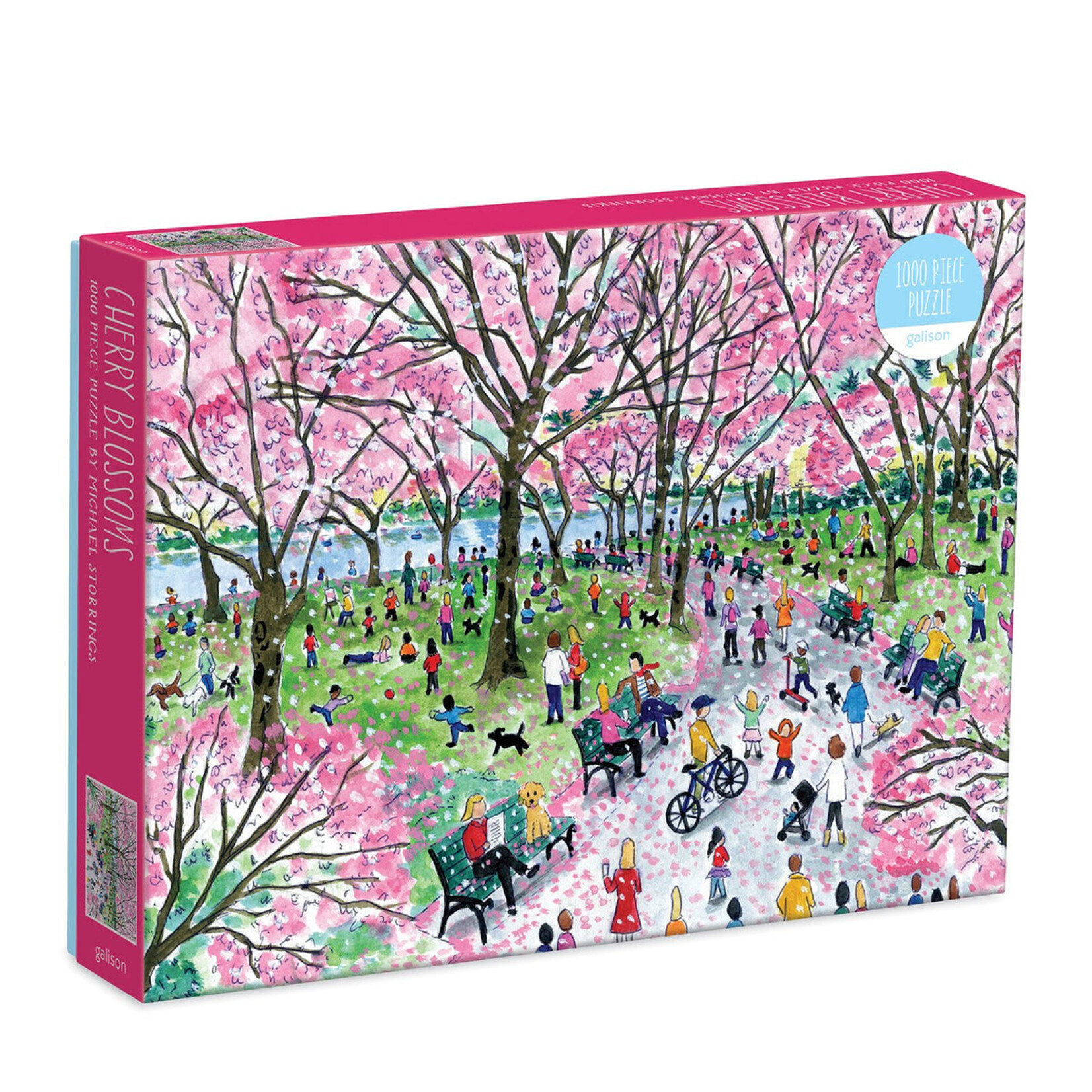 Hachette Book Group Michael Storrings Cherry Blossoms Puzzle 1000 Pieces