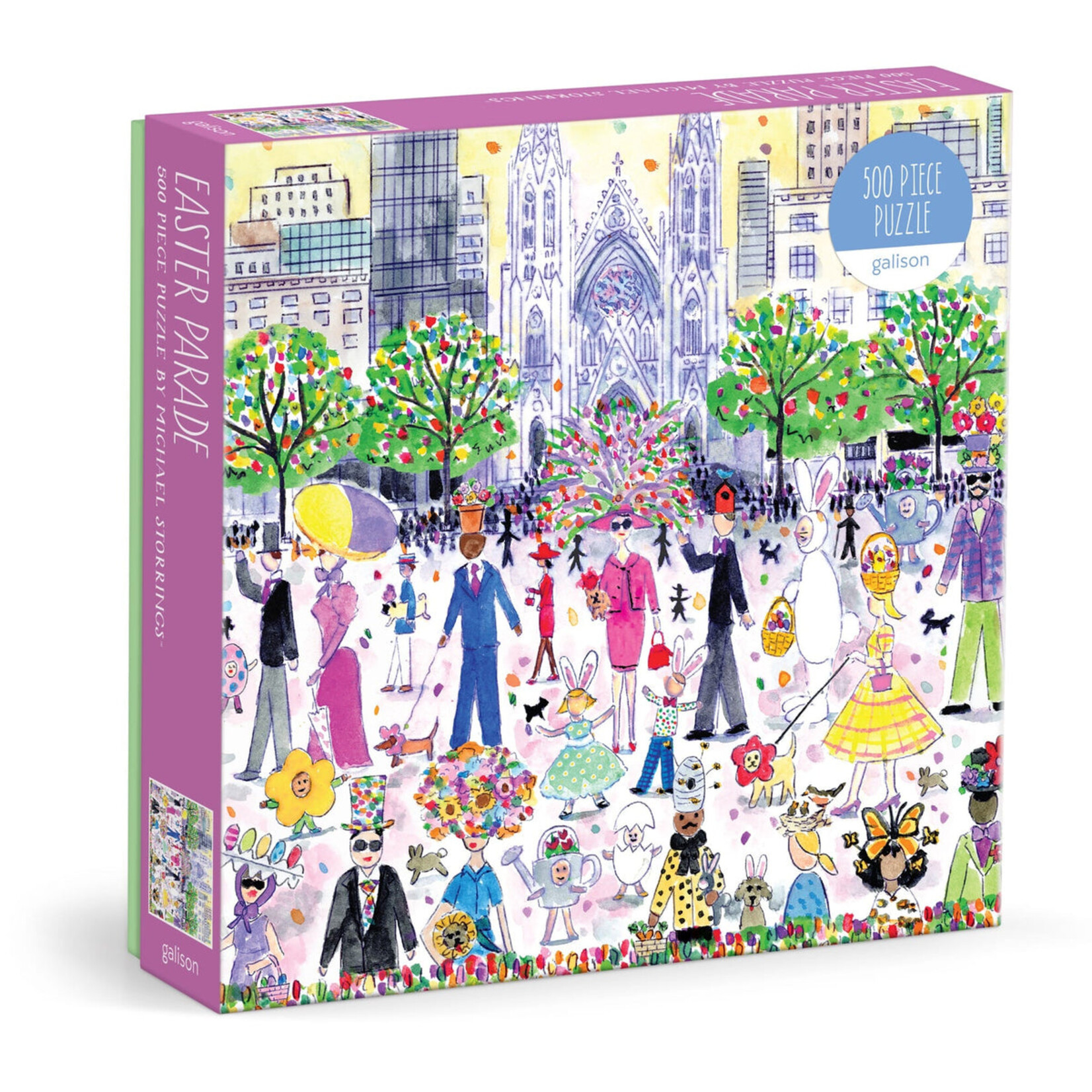 Hachette Book Group Michael Storrings Easter Parade Puzzle 500 Pieces