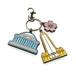 Naked Decor Washington DC Keychain