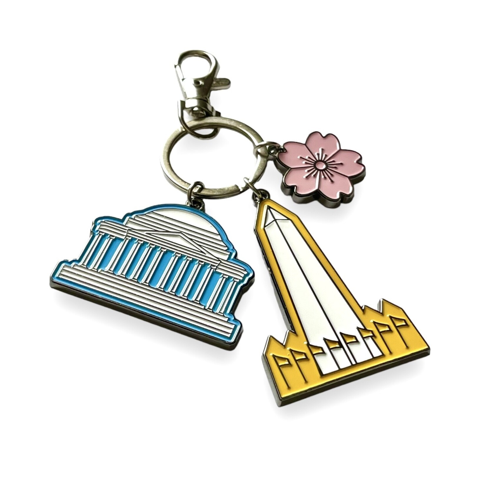 Naked Decor Washington DC Keychain