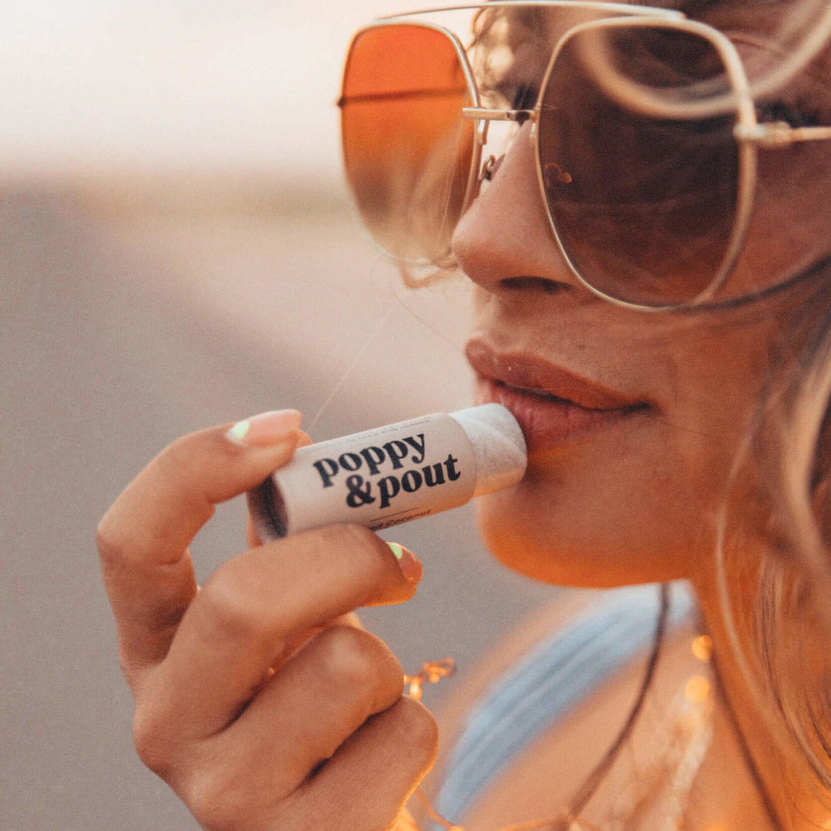 Poppy & Pout Poppy & Pout Island Coconut Lip Balm