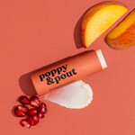 Poppy & Pout Pomegranate Peach Lip Balm poppy & pout