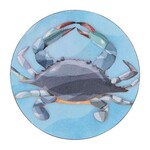 Rockflowerpaper Crab Round Coasters - Set of 4